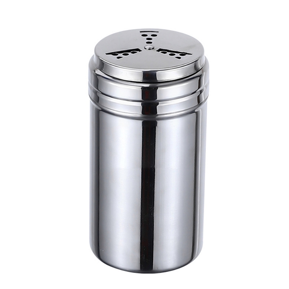 Stainless Steel 304 Condiment Shaker For Salt Sugar Spice Pepper