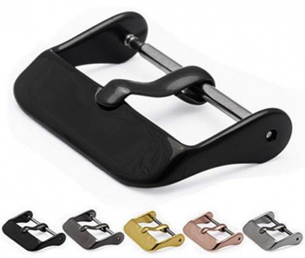 Stainless Steel Watch Buckle Four Colors From 14mm to 24mm