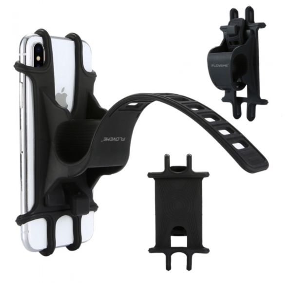 Silicone Bike Phone Holder Holding Strong Size Adjustable Easy To Install And Remove