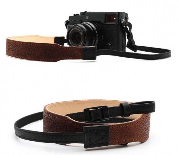 Genuine Leather Camera Strap OEM Brown And More Customization