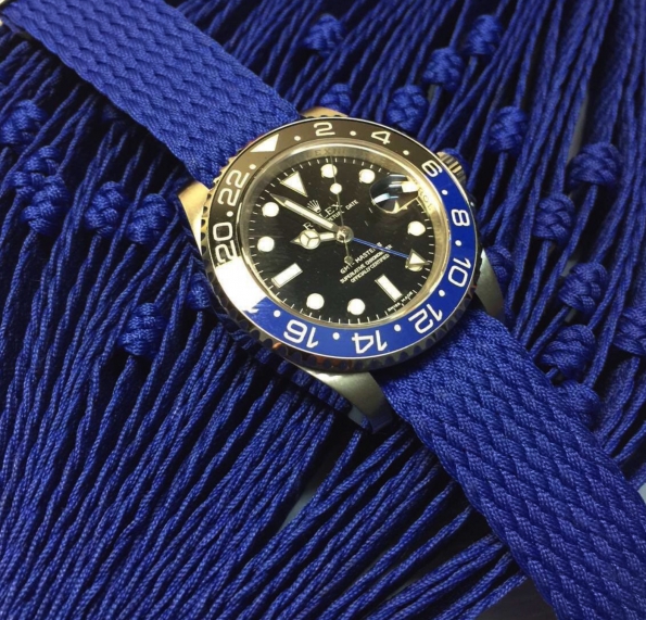 Perlon Watch Straps Braided Nylon Strap Multi-color Custom Length