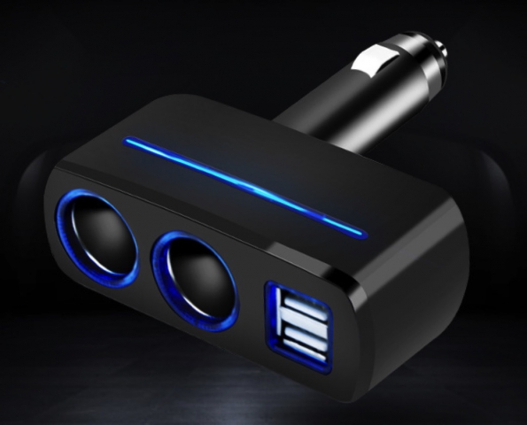 QC3.0 Car Dual USB Lighter Charger 80W