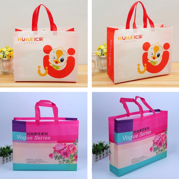 Pp Non Woven Shopping Bags Custom-made With Personalized Color And Logo Printing