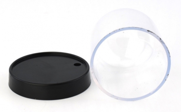 Clear Plastic Display Dome With Plastic Base