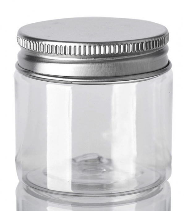 60ml PET Clear Jar Neck Size 47mm