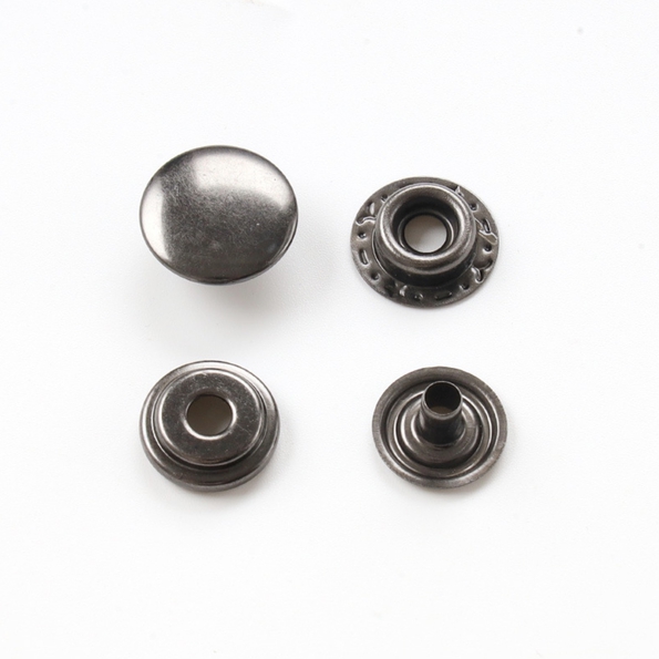 Pure Copper Brass Press Buttons For Clothing