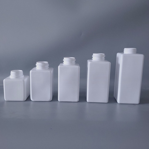 Square PET Bottle Jars 50ml-500ml Customized Printing