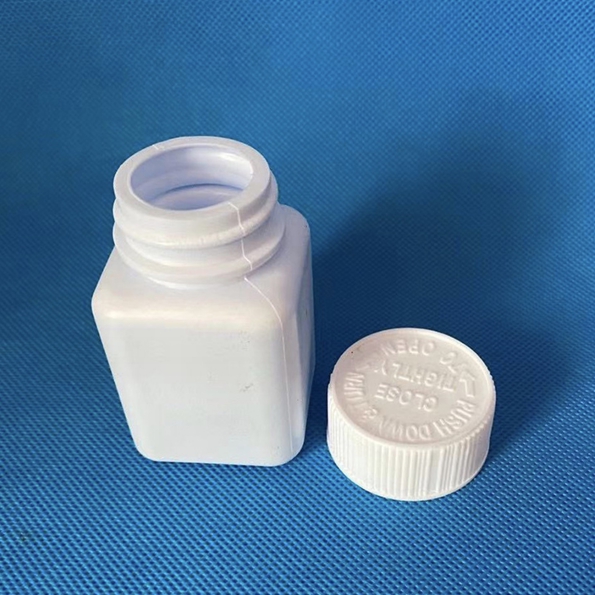 Square PET Bottle Jars 50ml-500ml Customized Printing