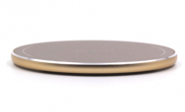 Aluminum Full Alloy Case Wireless Charger Pad Thick Only 5mm