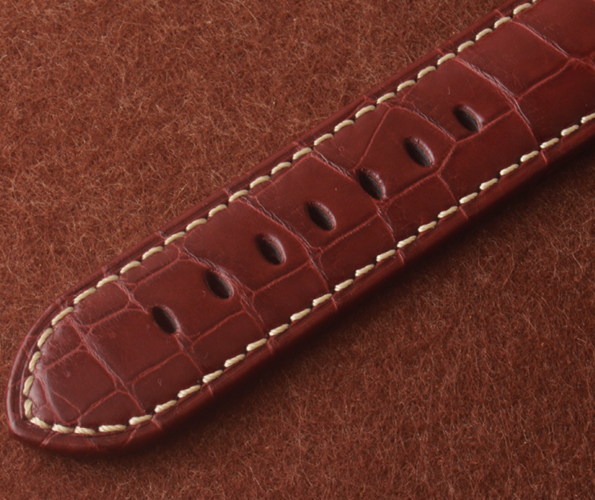 Genuine Alligator Watch Leather Strap 24mm 26mm