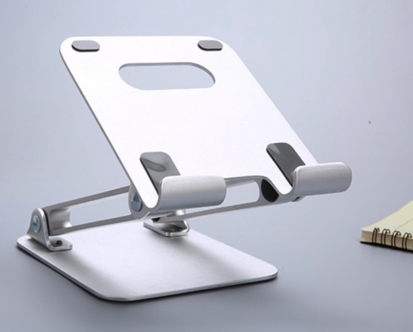 Folding Aluminum Tablet Stand Height And View Angle Both Adjustable