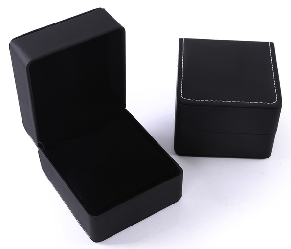 Black PU Leather Watch Box OEM Customization