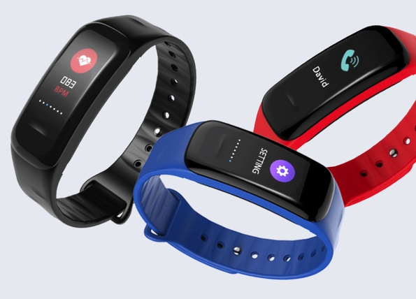 Smart Band Separated Design Easily Changed With Different Colors Band