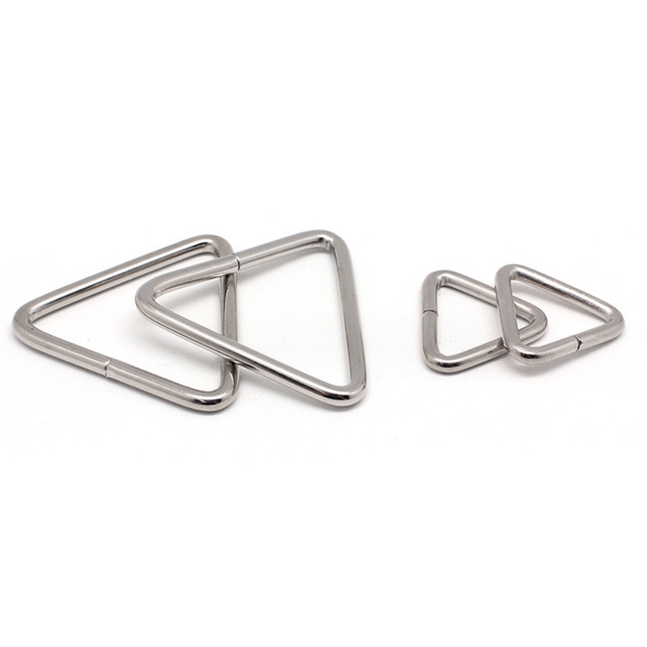 Stainless Steel Triangle Rings Customised