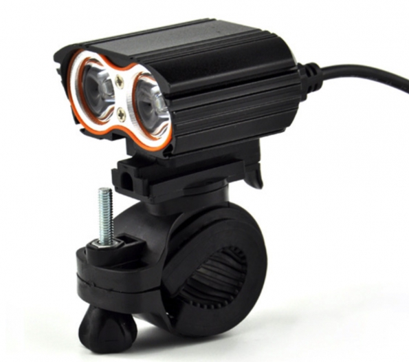 Bike LED Light 360 Degree Rotating Stand IP65 Waterproof Brightness Adjustable