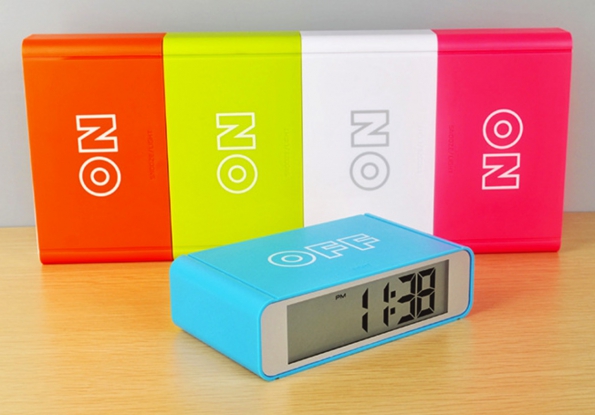 Fashion LED Clock With ON/OFF Simply Control To Set Up Or Off Alarm Clock