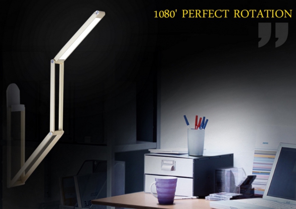 Ultra Thin Foldable Portable LED Rechargeable Lamp Perfect Gift Lamp Free Folding Design Carrying Very Convenient