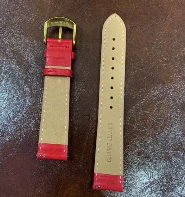 Genuine Leather Strap With Quick Release Pin For Any Style And Color For OEM
