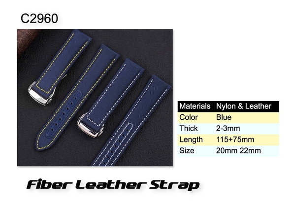 Nylon Leather Strap