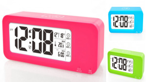 Lithium-ion Battery LED Clock Touch Control